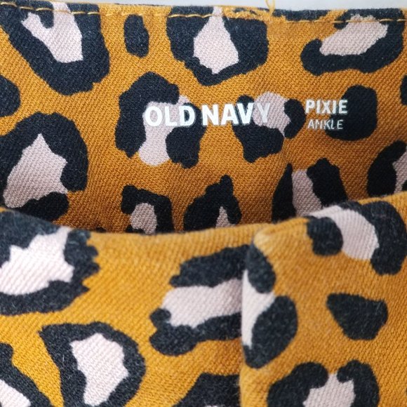 OLD NAVY | pixie ankle cheetah print pants - Picture 6 of 6